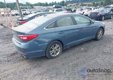 2016 Hyundai Sonata Se from USA, damaged, VIN 5NPE24AF3GH332571